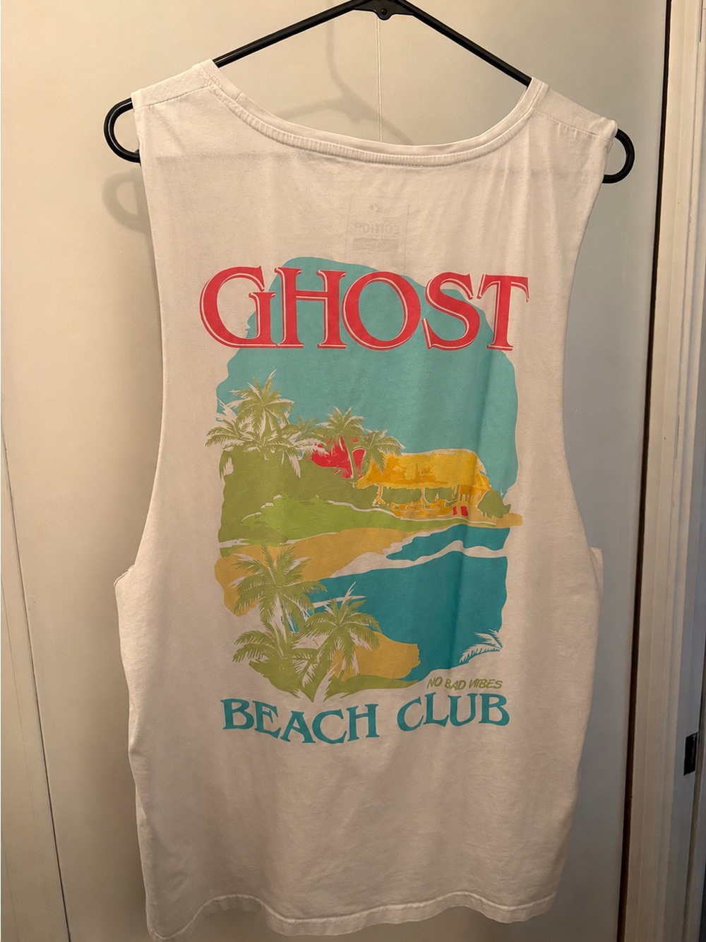 GHOST LIFESTYLE Sleeveless tee/tank top - Beach Club design